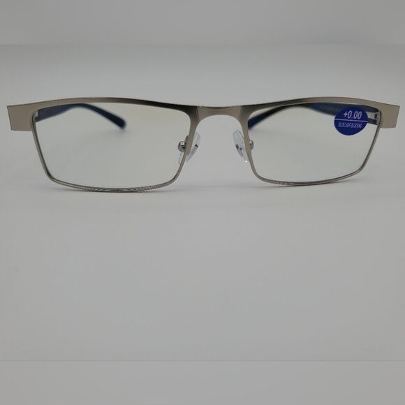 1 Pair of blue light blocking glasses (Gold & Silver) There Are Only 2 Glasses. - Picture 5 of 6